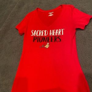 Sacred Heart University Apparel sizes M-XL.